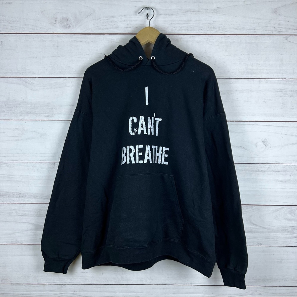 I Can’t Breathe Pullover Hoodie Large